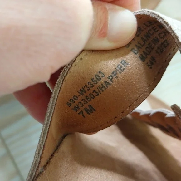 NWOB White Mountain Footbeds Happier Sandals - Picture 4 of 5